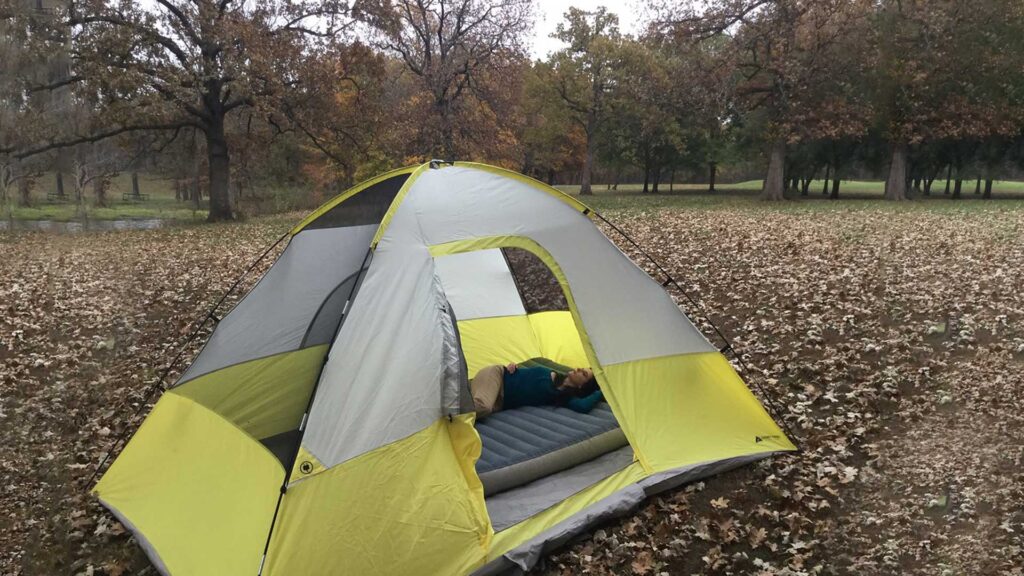 Keep your air mattress tip-top is how to keep air mattress warm when camping.