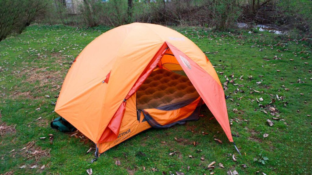 To keep air mattress warm when camping.