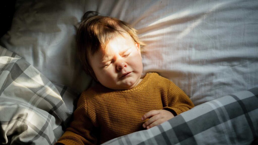 High water intake in children can result for child to wet the bed.