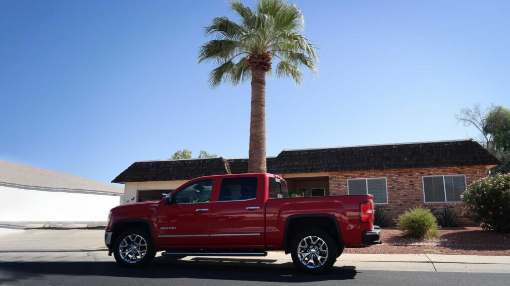 Get a pickup truck ready is how to haul a king size mattress.