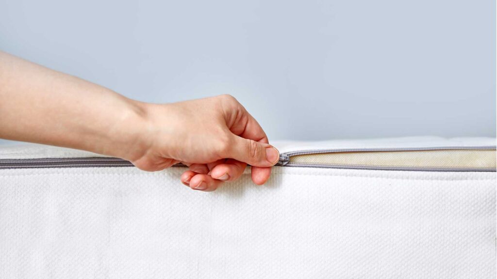 Seeing if you can use a mattress encasement on a box spring.