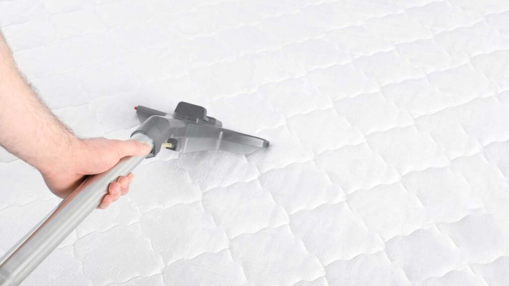 Vacuum your mattress to have it in good condition for how to sell mattress.