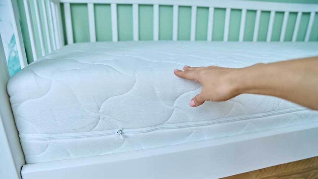 Determining if waterproof mattress protectors are safe for babies.