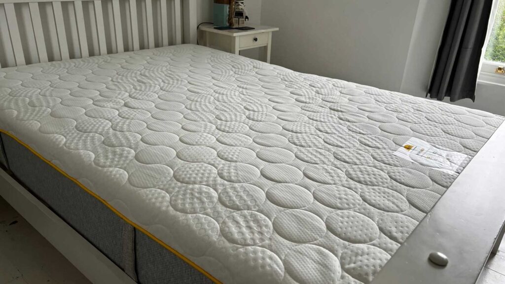 You can use a hybrid mattress on an adjustable bed.
