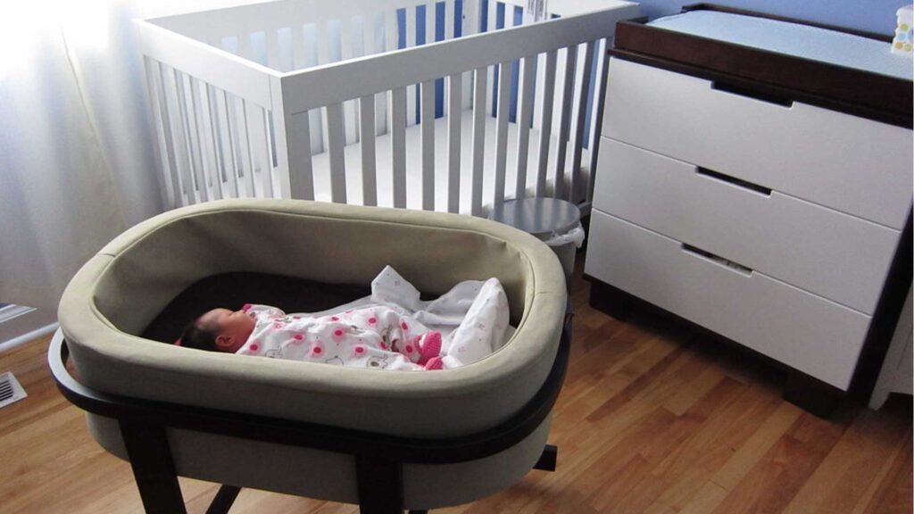 Difference between bassinet and crib mattress.