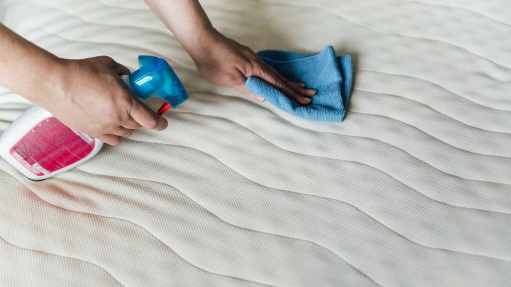 Using damp cloth to get rid of mild stains is a way on how to clean a futon mattress. 