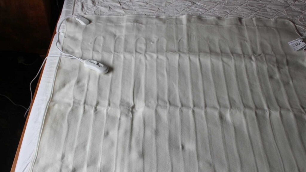 Electric blankets can be really good while camping with an air mattress.