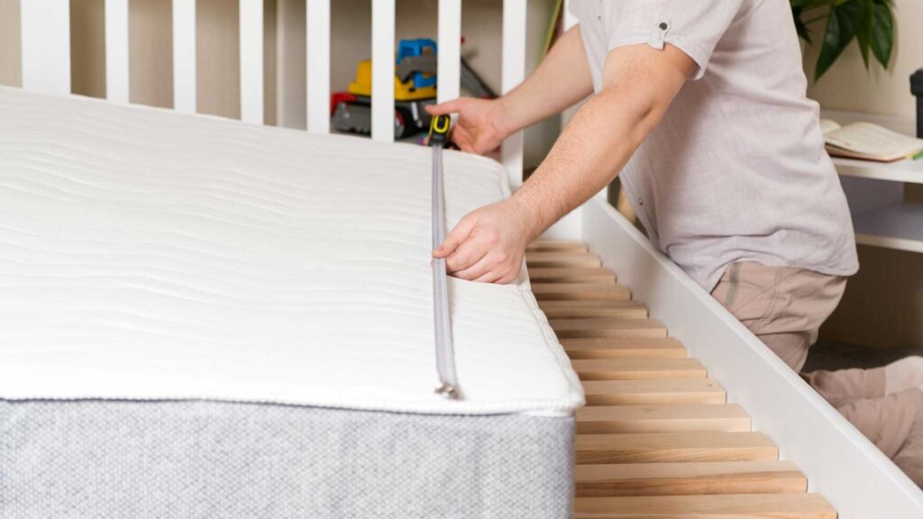 Measure size of mattress for a daybed.
