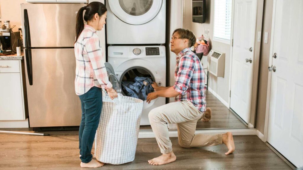 Maintaining your bamboo bedsheets by washing them regularly.