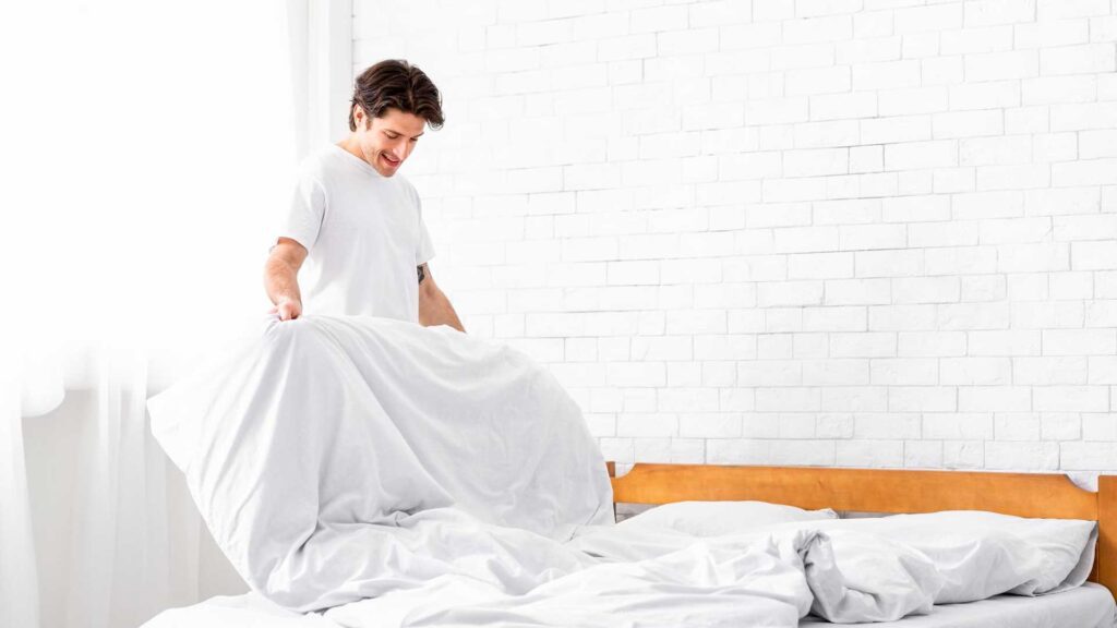 How To Fill A Duvet Cover.