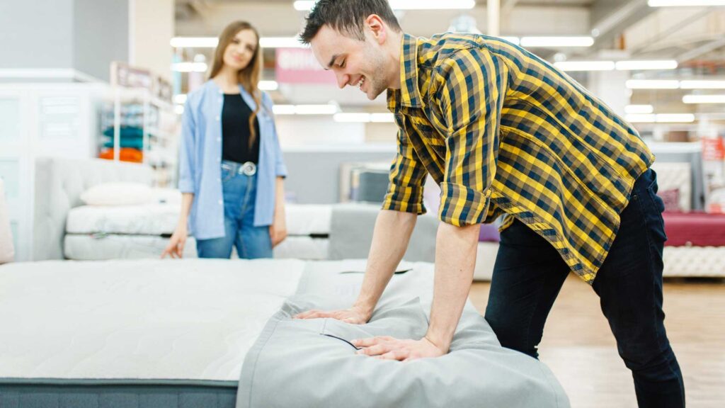 Checking the mattress is the best tip for how to buy a used mattress.