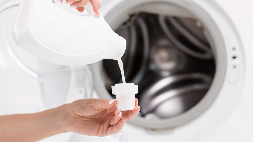 Use mild detergent to wash Egyptian cotton bedding.